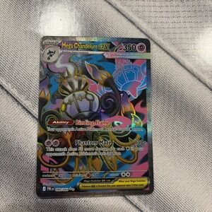 Nintendo Mega Chandelure ex 099/084 Phantom Forces Full Art Holo Ultra Rare